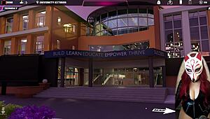 Dripping Wet College Girl Explores Debauchery in Episode 15