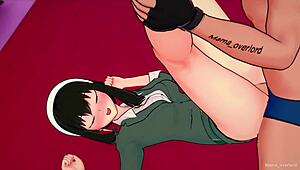 Yor Forger office outfit Spy x Family