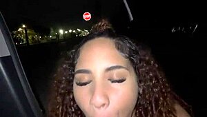 Met A Fan And Sucked His Big Dick Outside