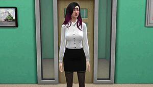 Man, I’m just a free-use office slut humiliated by coworkers, ya know? Part 5, DDSims.