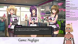 Vtuber Lewdneko Plays Negligee Part 6