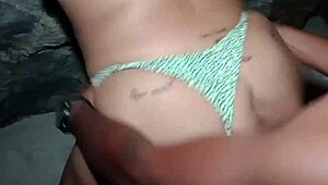 risky public adventure on the beach nearly caught by police