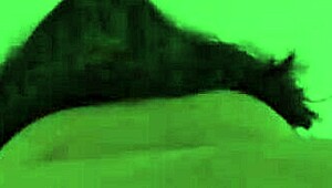 Appreciating a special view of a big fat ass