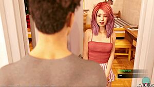 Petite Asian Brunette Vicky Explores Roleplay in AOA Academy 26