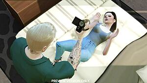 what's hidden in the tourist 3d hentai preview version?