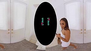 Colombian Vrhush Cali Caliente With Tattoo And Small Tits Riding In POV Missionary