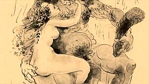 Exploring vintage erotic drawings from a bygone era.