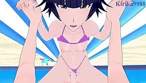 sui-feng and rangiku's intense sex in bleach hentai