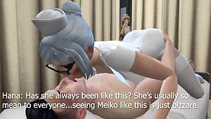 Prison School Hospital Scene from Anime