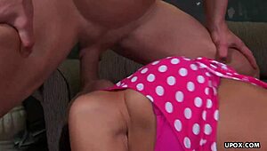 Sandra Romain Performs Oral And Handjob Techniques