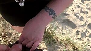 Horny milf duo dominates outdoor group banging with raw power.