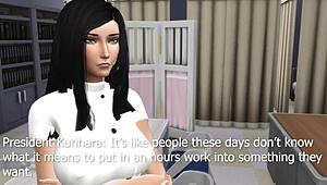 Prison School Hospital Scene from Anime