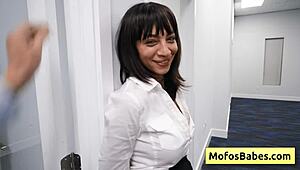 Busty Secretary Sasha Pearl Fucked On Desk By Parker