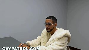 Yo, Pimp Busted and Gay Hoes Take Cop Dick for Him