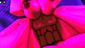 Having Fun with Demon Girlfriend on Valentine's Day in Roblox!