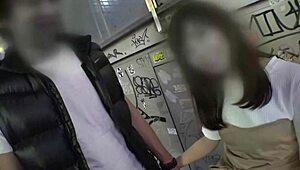 Japanese Amateur Group Goes Wild in Hot Threesome Action