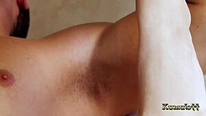 Hey, Check Out This Hot Babe Giving A Footjob In The Bath