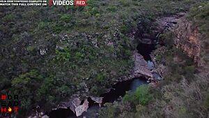 Caught Fucking At The Waterfall With Dread Hot