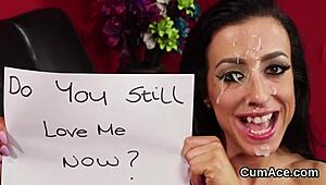 foxy peach, how does that jizz taste on your face?