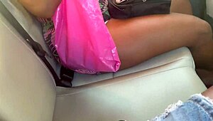 Skinny Latina Brunette Fucks Hard in POV Lesbian Party