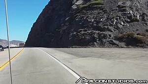 Friends Pick Up Twink for Wild Spit Roast - FalconStudios