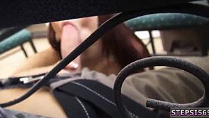 sexy big booty ebony teen 18+ sucking stepbros banana!