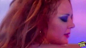 Busty Redheaded Biker Takes Cock In Ass And Mouth On Her Bike