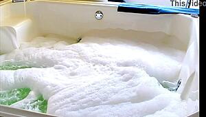 Fun And Sex In Jacuzzi With Big Tits And Ass!