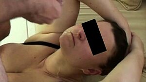 Double Pénétration Hardcore et Éjac Faciale pour Cette Beurette Française Sexy.