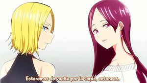 Enjoying the Japanese Anime Episode with Spanish Subtitles