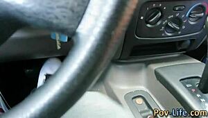 i jizzed on teens big tits in pov