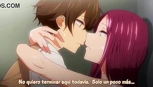 Enjoying the Japanese Anime Episode with Spanish Subtitles