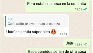 hablando con mi novia despues de cojer parte 2
