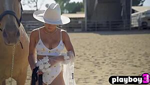 yo, check mia valentine showing off her curvy body. those big tits and ass tho!