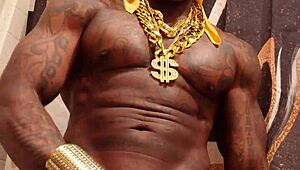 Big black hairy dick worship by hallelujah johnson in the neighborhood