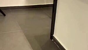 Naughty Maid Sucking Dick While Washing My Wife's Clothes