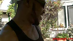 Pretty Babe Bambi Diamond Double Banged By Big Cocks