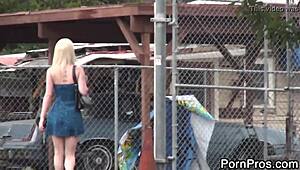 Sharking Girls Caught Off Guard in Public