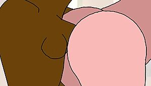 Check out this tasty hentai anime with cartoon characters