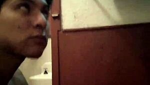 Sucking Twink's Dick In Gay Blowjob Session