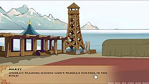 Discover Korra's Oppai in Four Element Trainer Book 5 Part 8