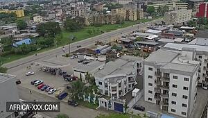 amateur ebony beauty's first date turns sensual