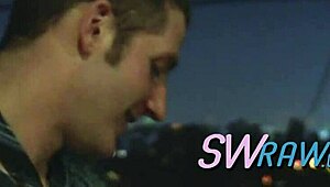 petite ginger babe gets oral sex at wild swinger orgy!