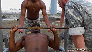 these russian soldiers fuck in gay videos with muscle army boys