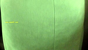 Brazilian milf in mini dress seduces with upskirt on train