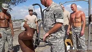 these russian soldiers fuck in gay videos with muscle army boys