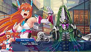 Heroine Feels Intense Emotions in Gangbang