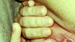 Stretching Fat Pussy Wide Open Under Covers To Hit Clit And Bust Nut So Good!