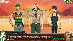 Game friends camp episode 17 with scout badges and russian voice acting