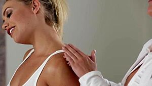 Dr. Angela White Examines Mia Malkova’s Body with Intense Fingering